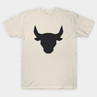 Bull Head Art Design T-Shirt